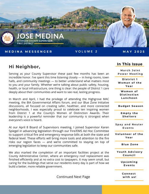 Volume 2 Newsletter