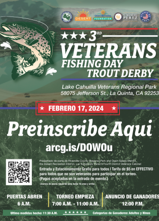 3rd Annual Veterans Fishing Derby Bilingual