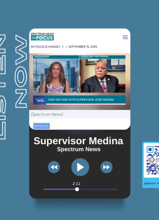 Supervisor Medina Featured on Spectrum News’ In Focus SoCal