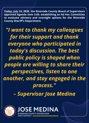 Press Release Ad Hoc Committee 